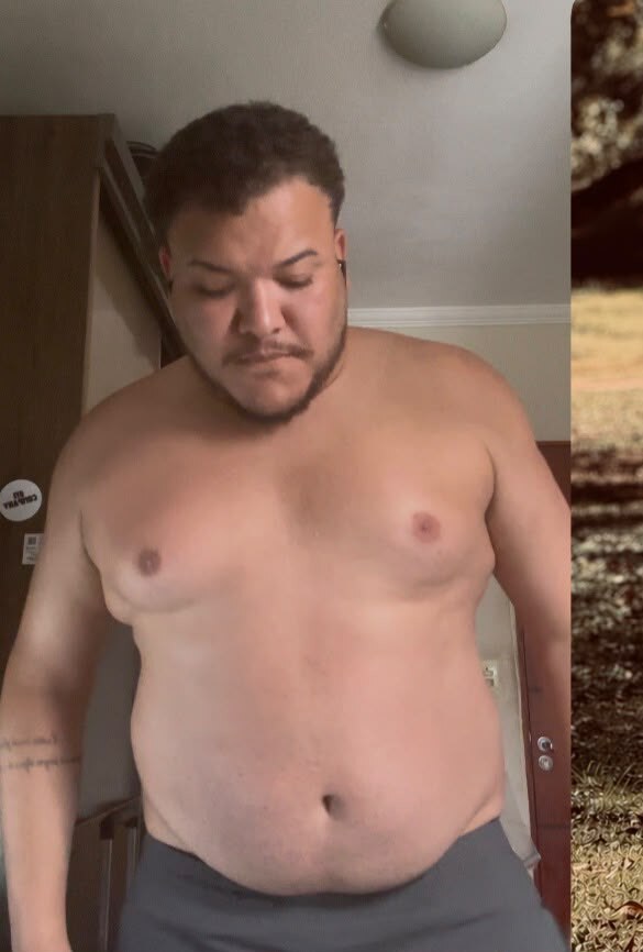 Leonardo antes — 145 kg